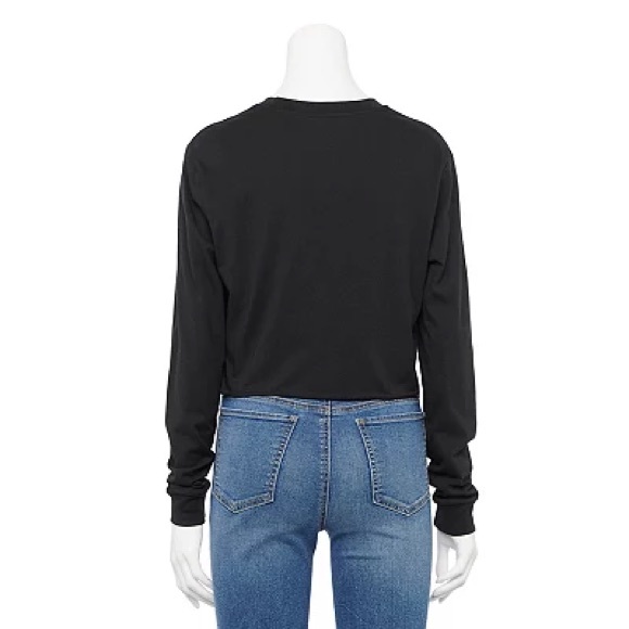 Vans Chasin Blooms Long Sleeve Cropped Top - Picture 3 of 4